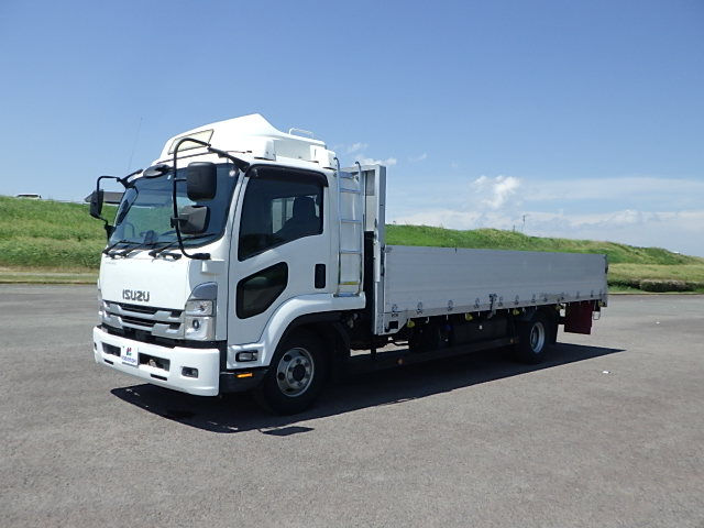 いすゞ令和5年式☆4tアルミ平☆R8年7月リビルトミッション交換済|中古トラックの販売・買取・査定のアイナビ