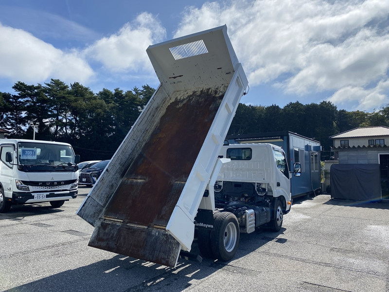 キャンター　4ナンバー　新明和工業　水平ゲート　ローダーダンプ　積載3,000kg|中古トラックの販売・買取・査定のアイナビ