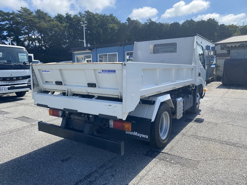 キャンター　4ナンバー　新明和工業　水平ゲート　ローダーダンプ　積載3,000kg|中古トラックの販売・買取・査定のアイナビ