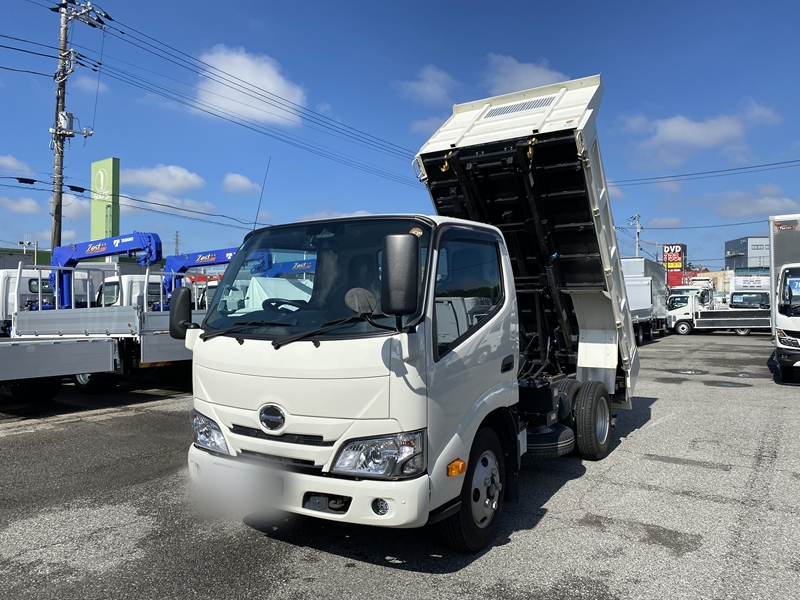 キャンター　4ナンバー　新明和工業　水平ゲート　ローダーダンプ　積載3,000kg|中古トラックの販売・買取・査定のアイナビ