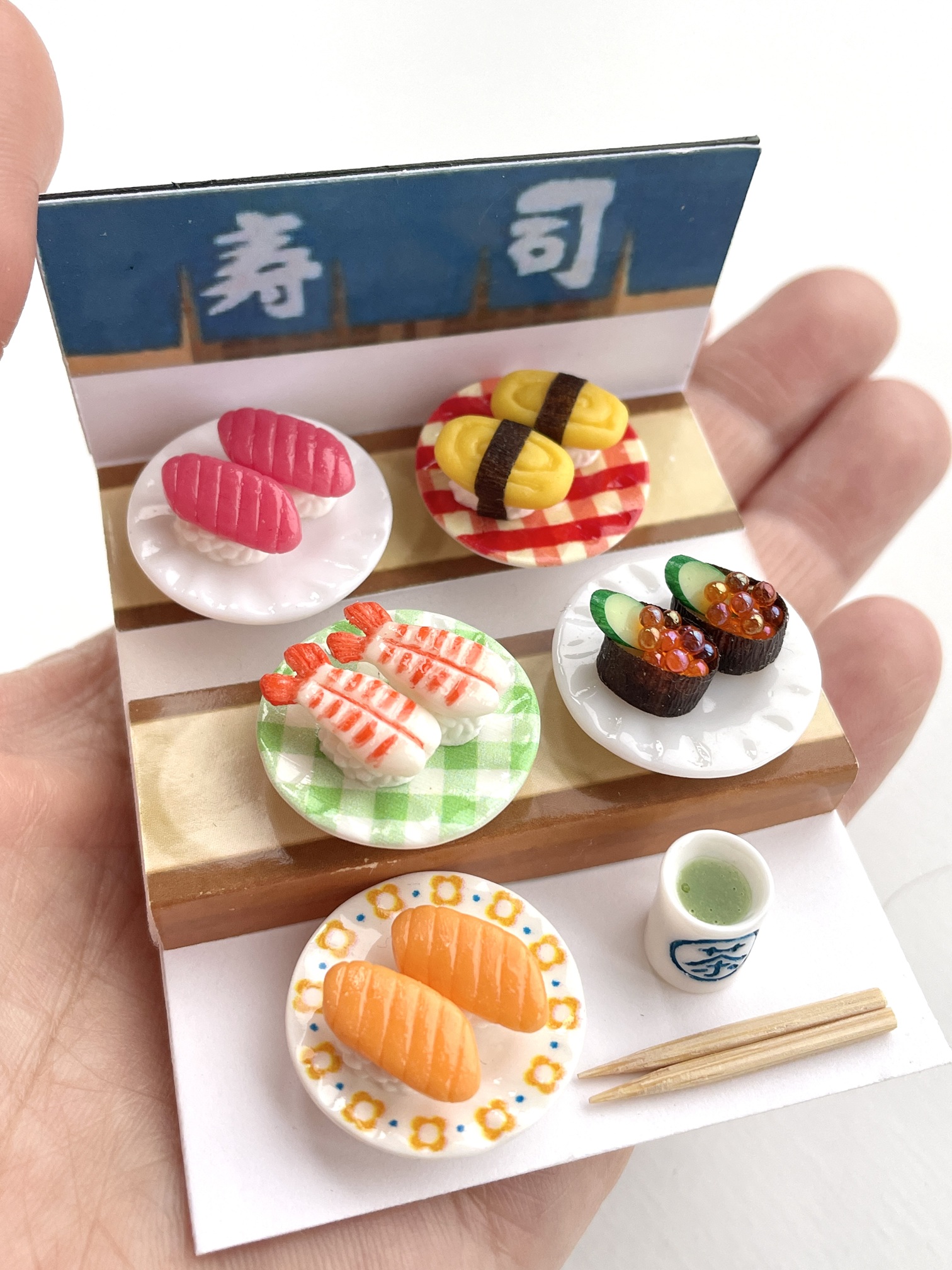 夏休み】ミニチュアフードでかわいいおすしセットを作ろう!! | 大津市
