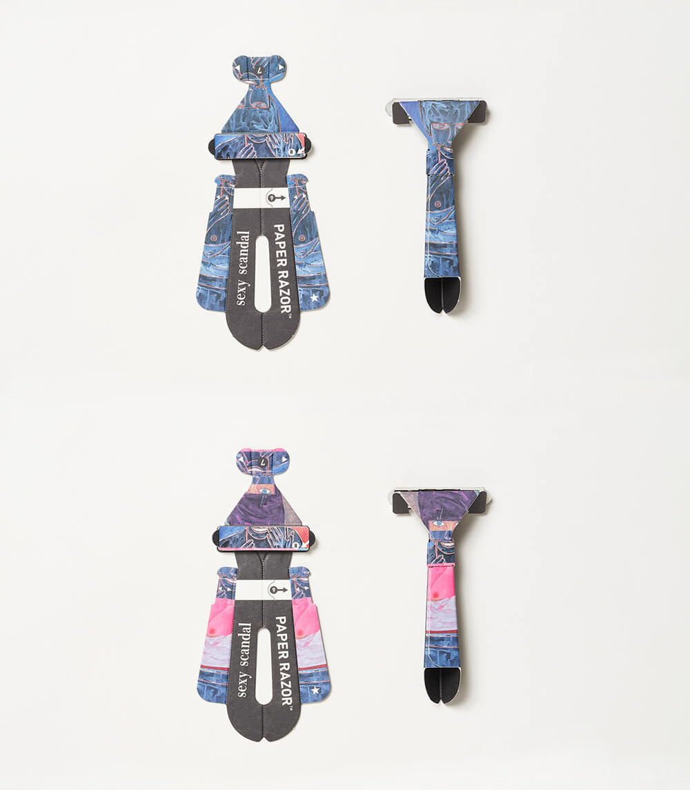 PAPER RAZOR × 横尾忠則 4本セット - メルカリ