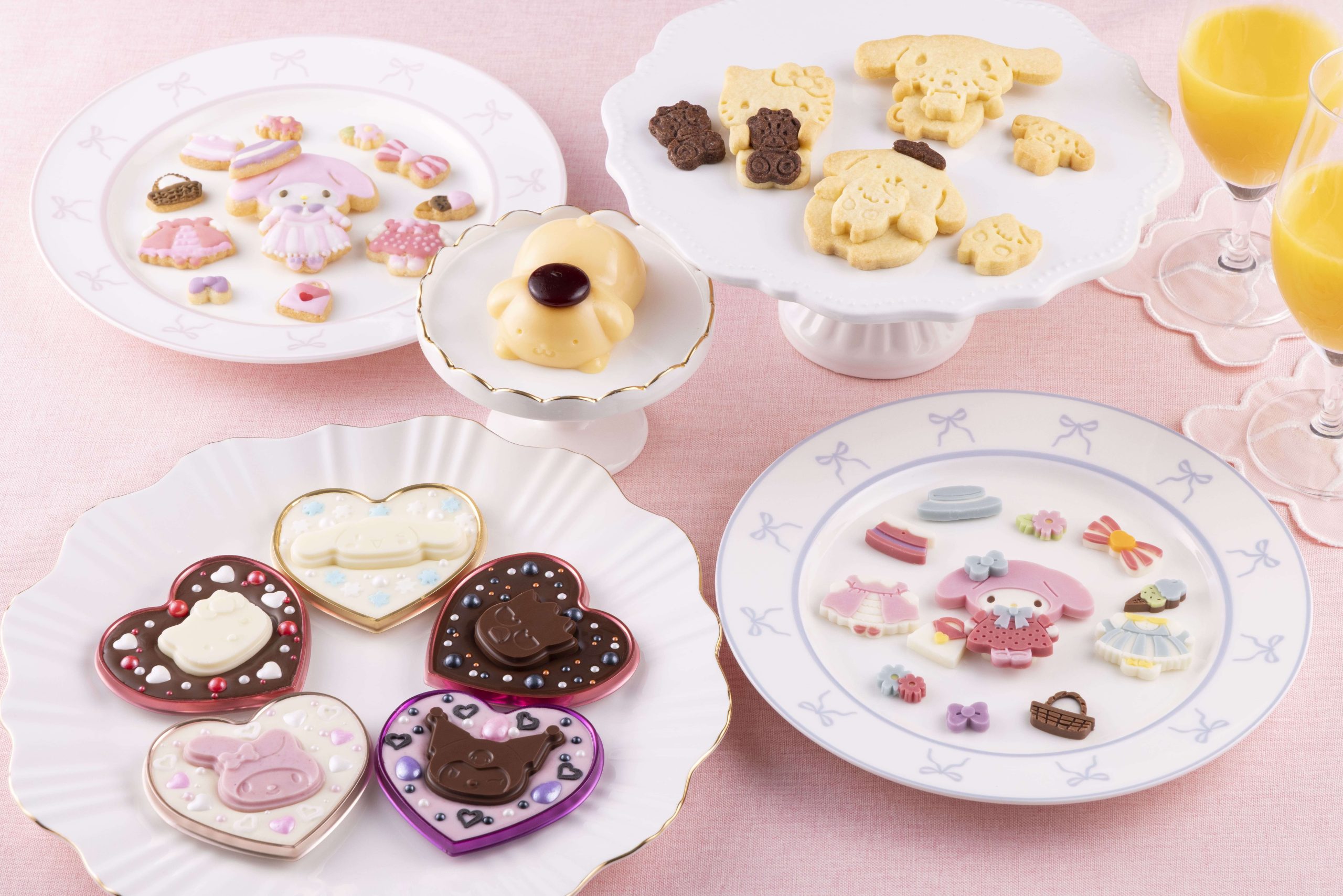 サンリオキャラクターズコラボ 製菓アイテム全8種類