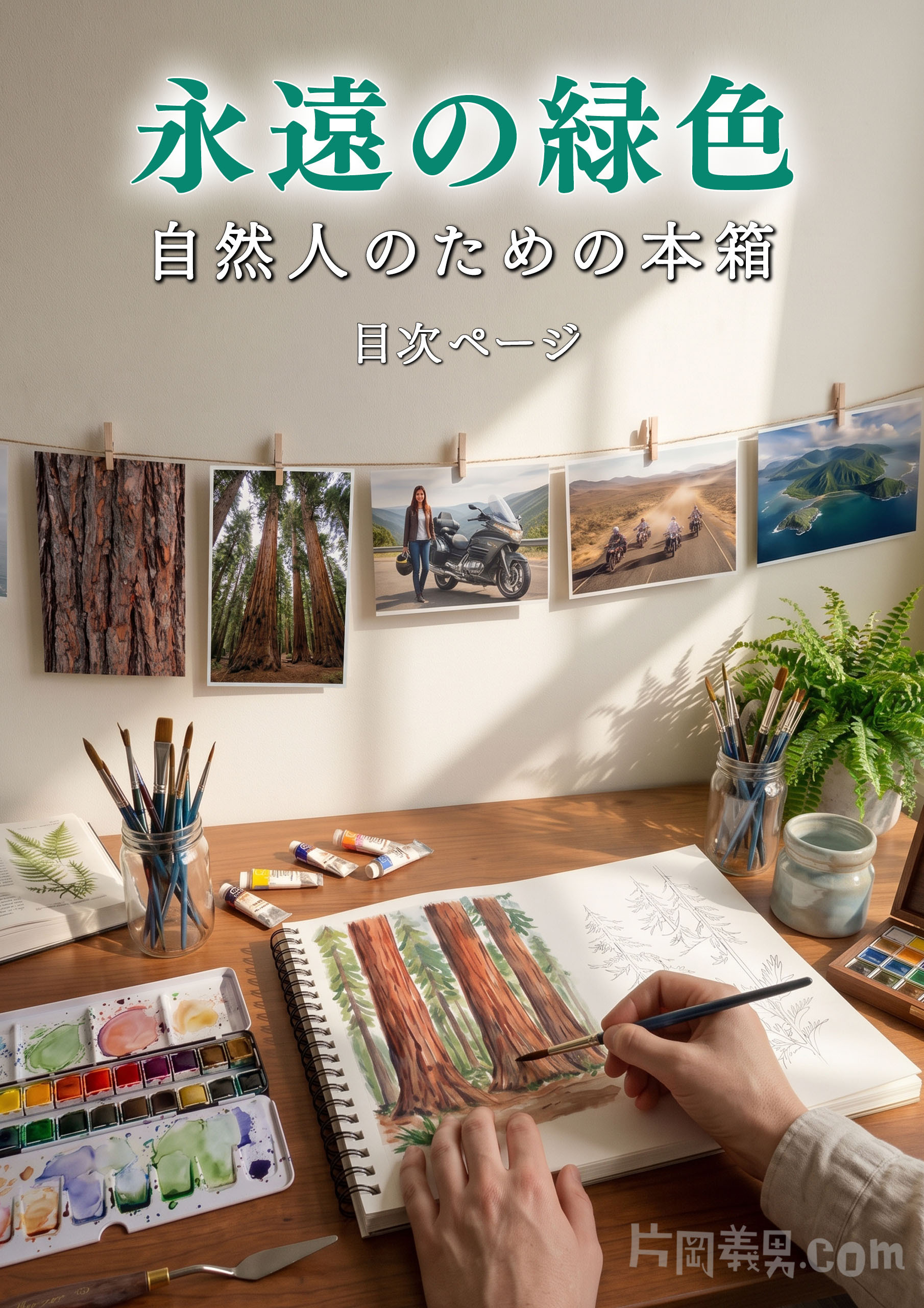 『永遠の緑色　自然人のための本箱』目次