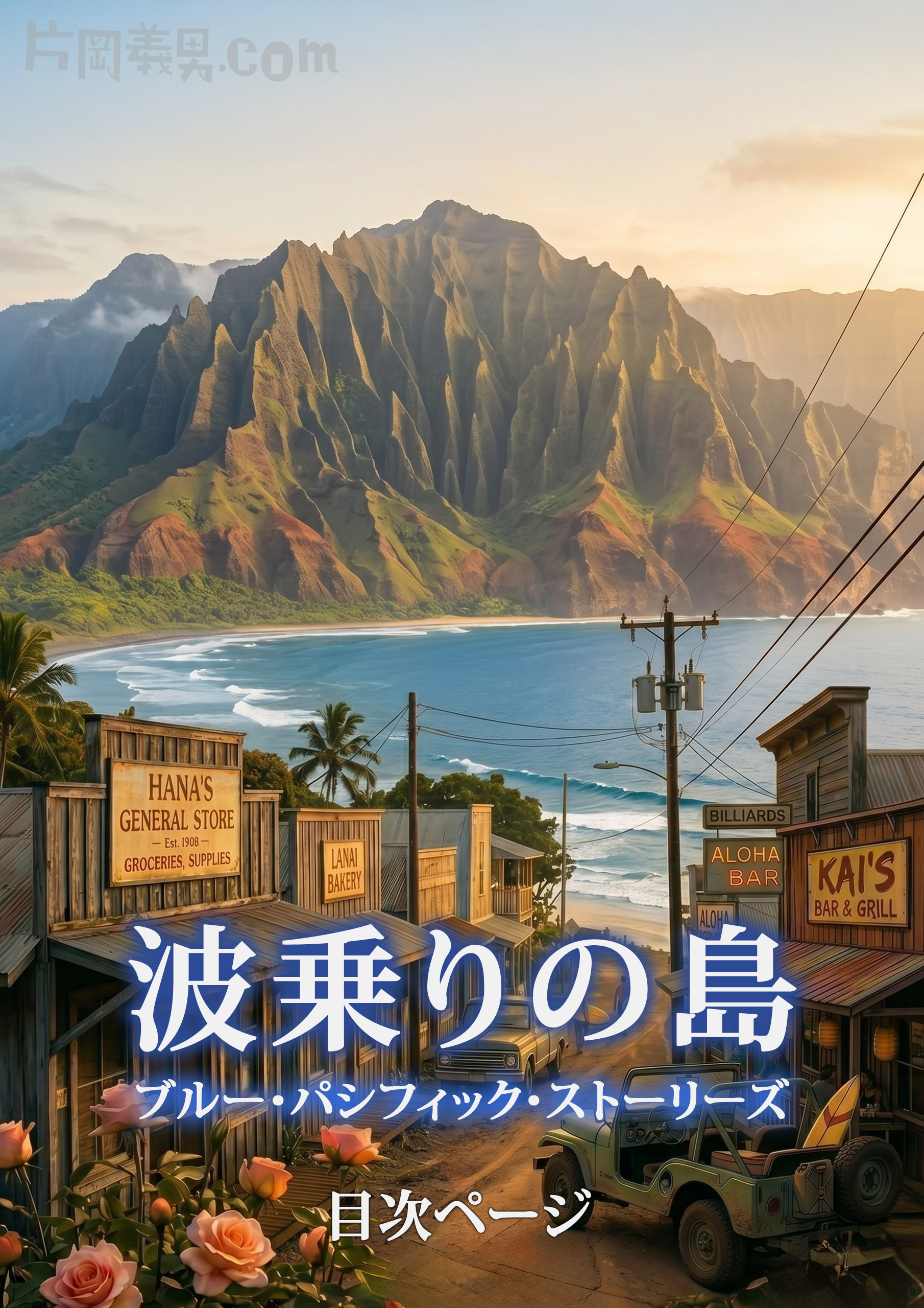波乗りの島 ブルー・パシフィック・ストーリーズ』目次｜作家・片岡