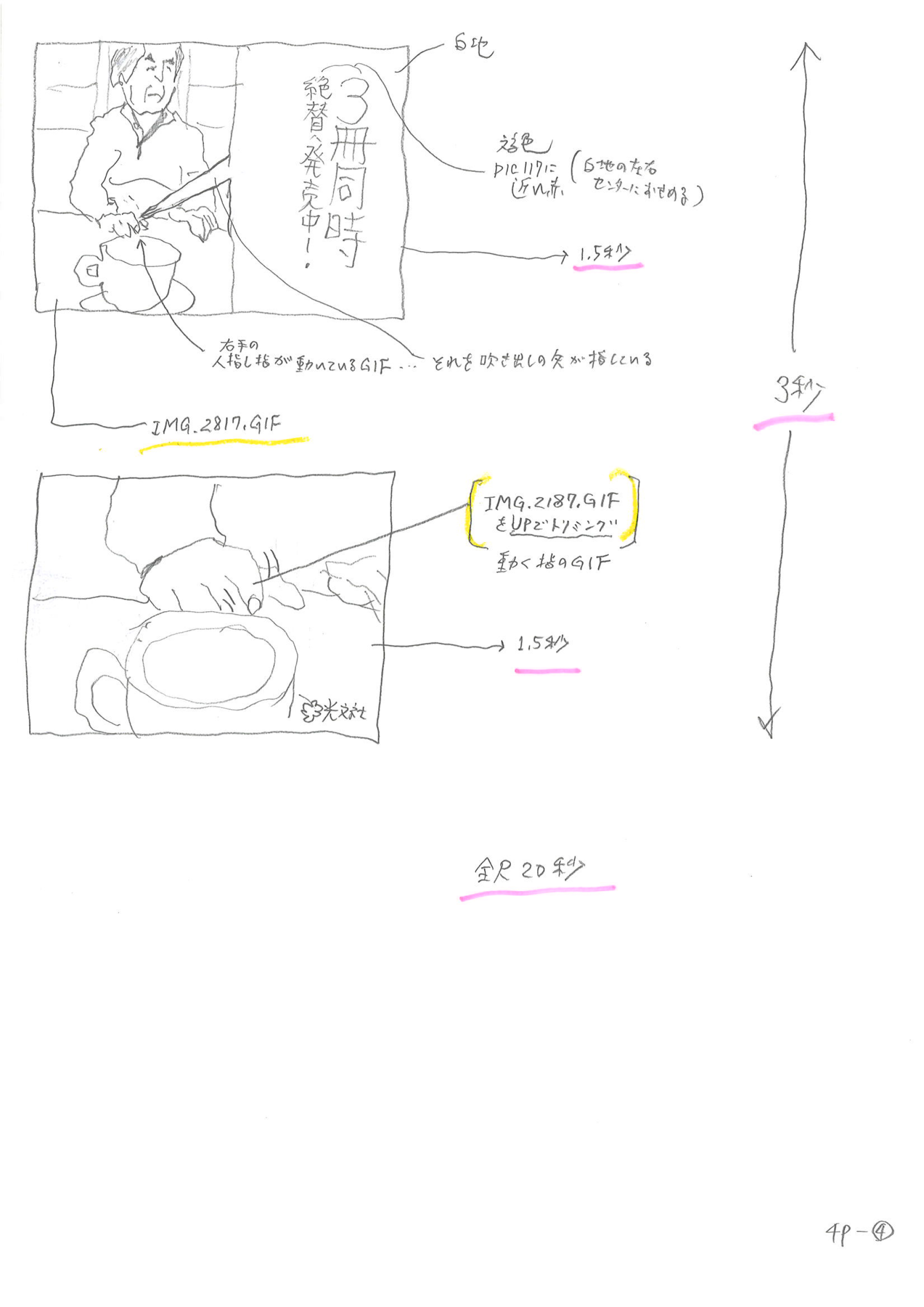 片岡義男絵コンテ-4