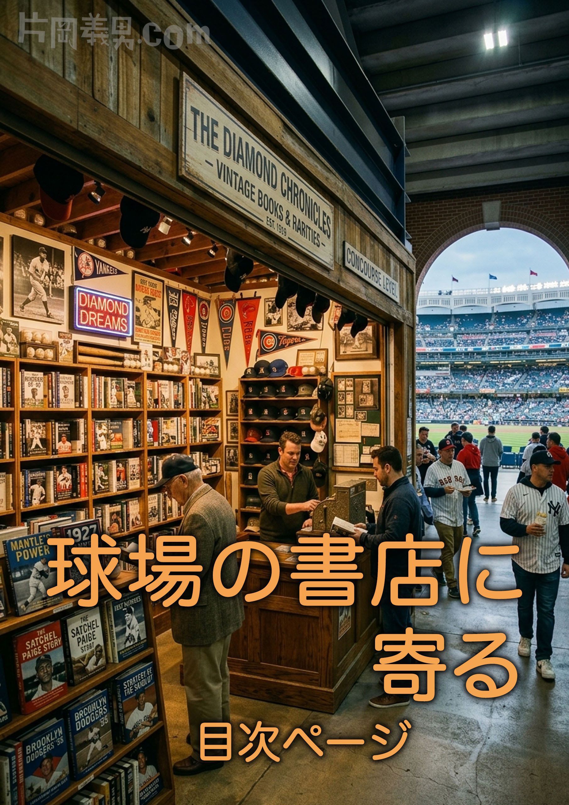 『球場の書店に寄る』目次