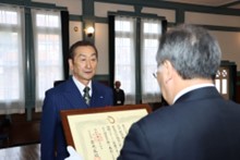 ※表彰時の様子