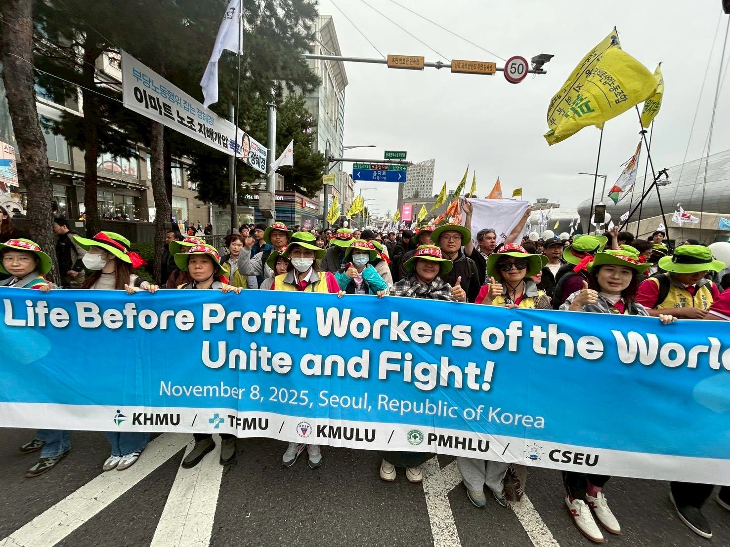 新聞稿：中鋼運通企業工會&高雄醫學大學醫療工會