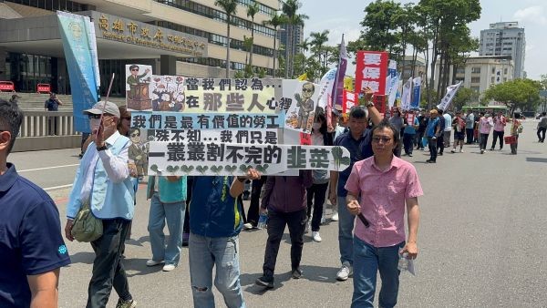 高雄市獨立總會五一前夕記者會