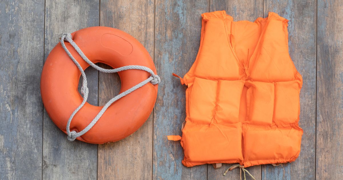 ライフジャケットの画像