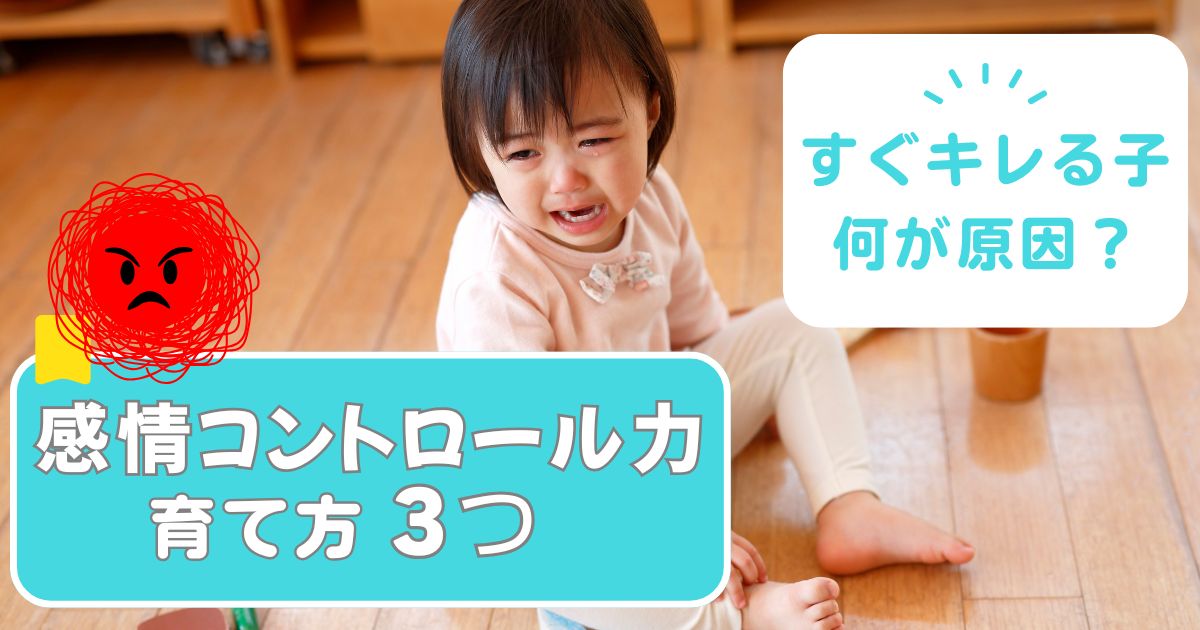 キレる子とキレない子、何が違う？　感情コントロール力を育てる家庭習慣