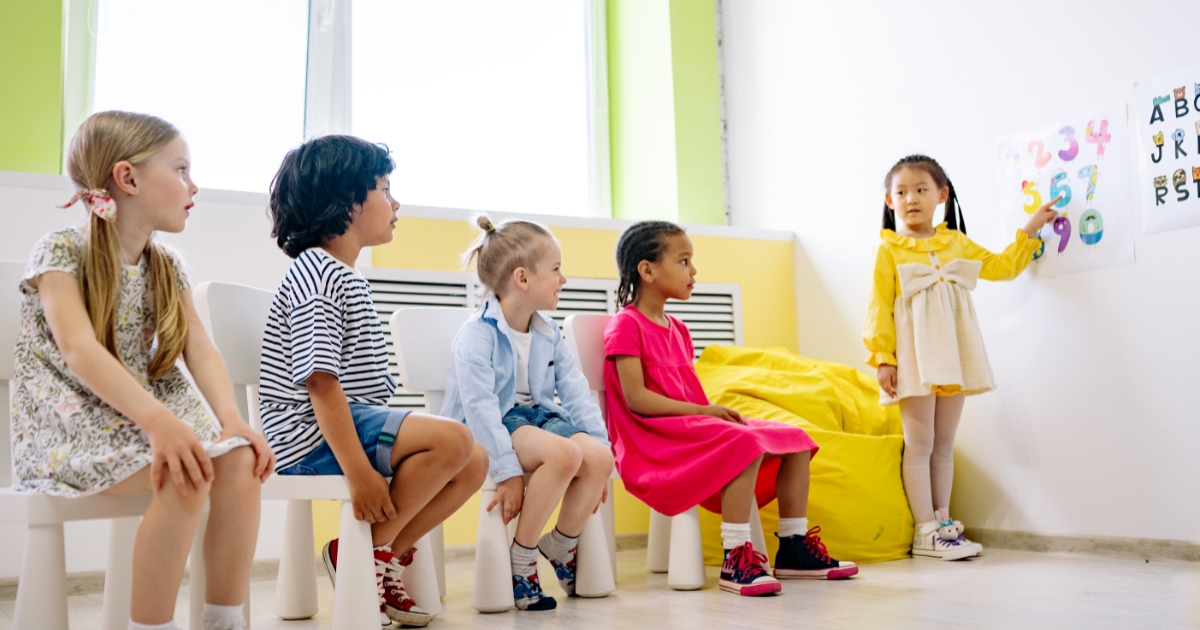 教室の子どもたち