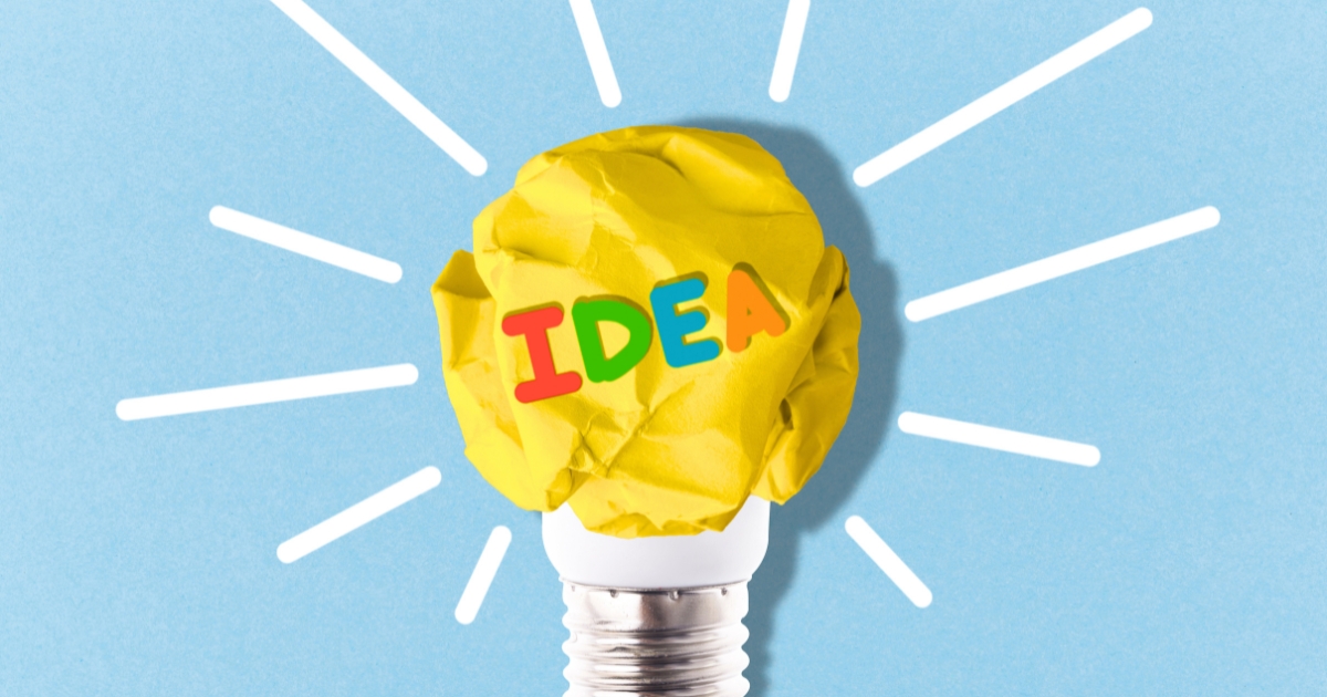 電球にIDEAという文字