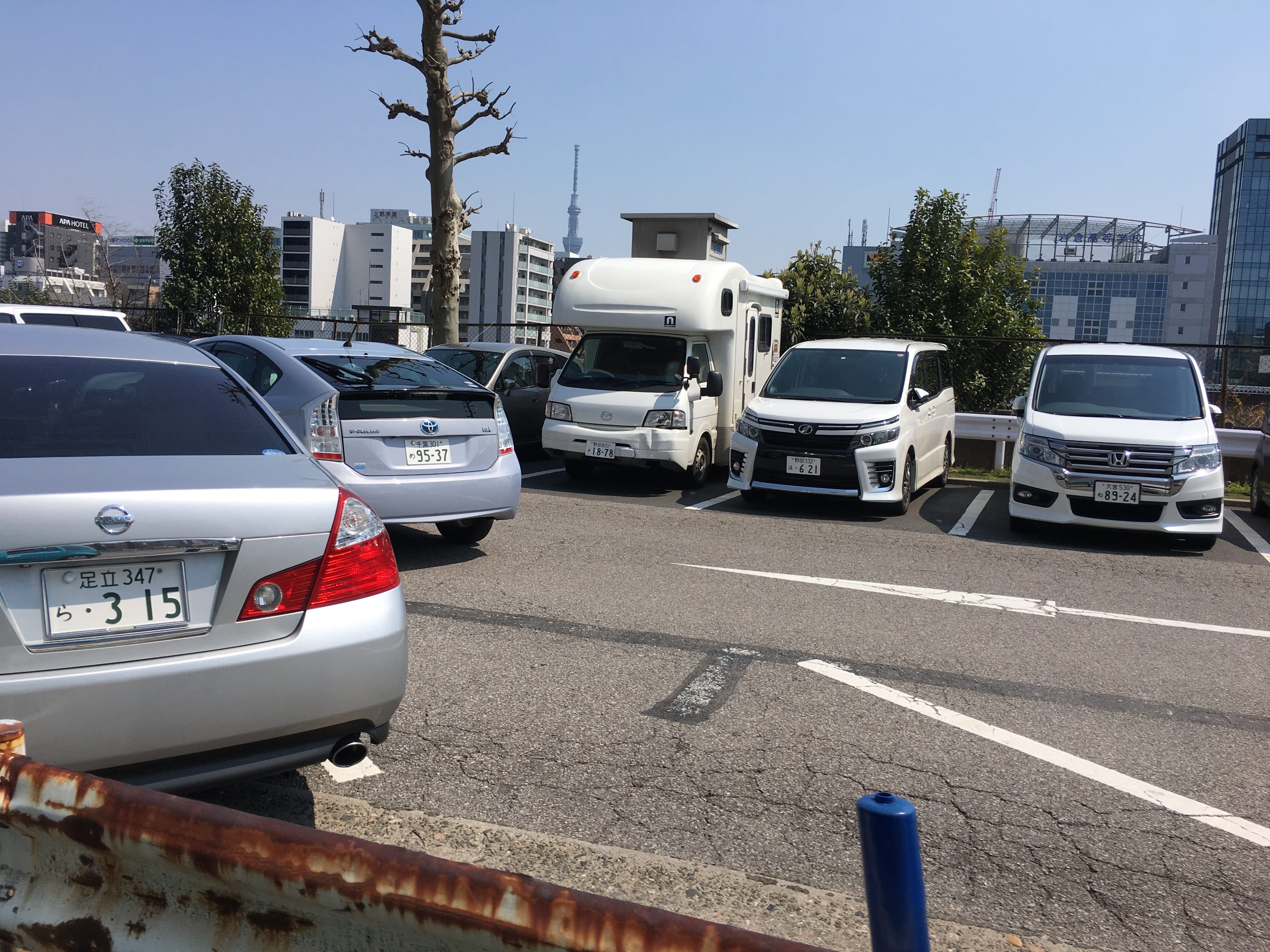 上野恩賜公園第一駐車場 写真2