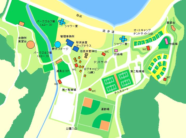 糸ヶ浜海浜公園キャンプ場 写真6