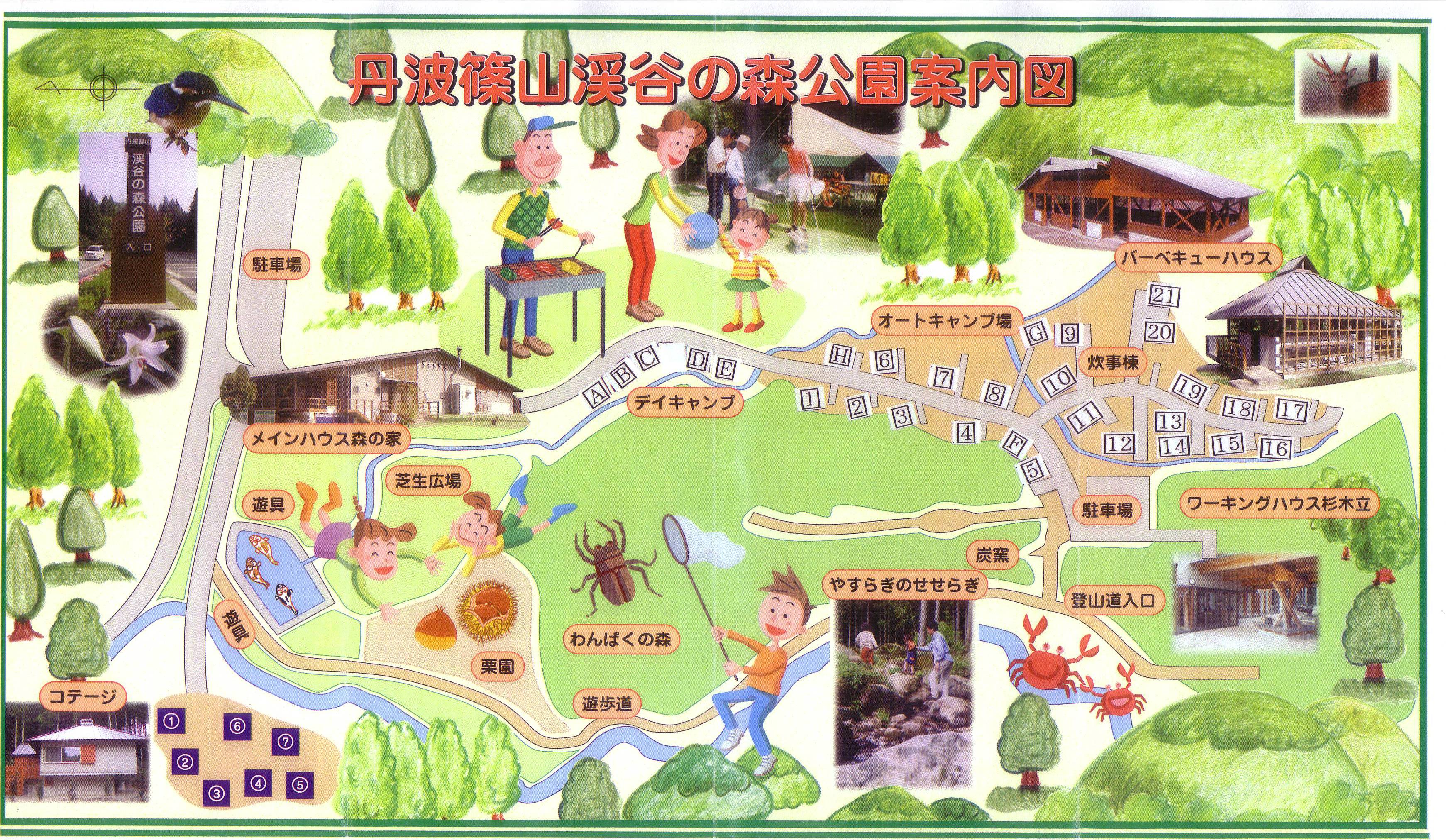 丹波篠山渓谷の森公園 写真4