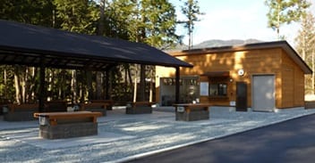 西脇市日本のへそ日時計の丘公園オートキャンプ場 写真6