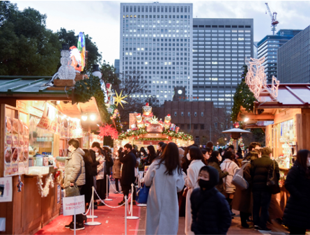 日比谷公園イルミネーション 東京クリスマスマーケット