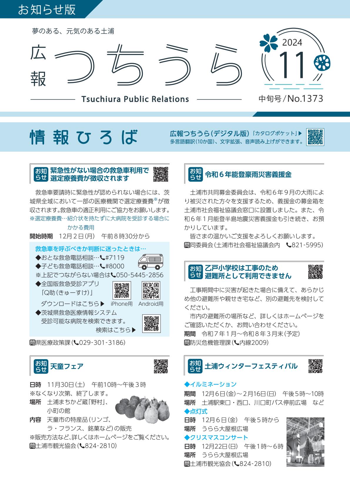令和6年11月15日号