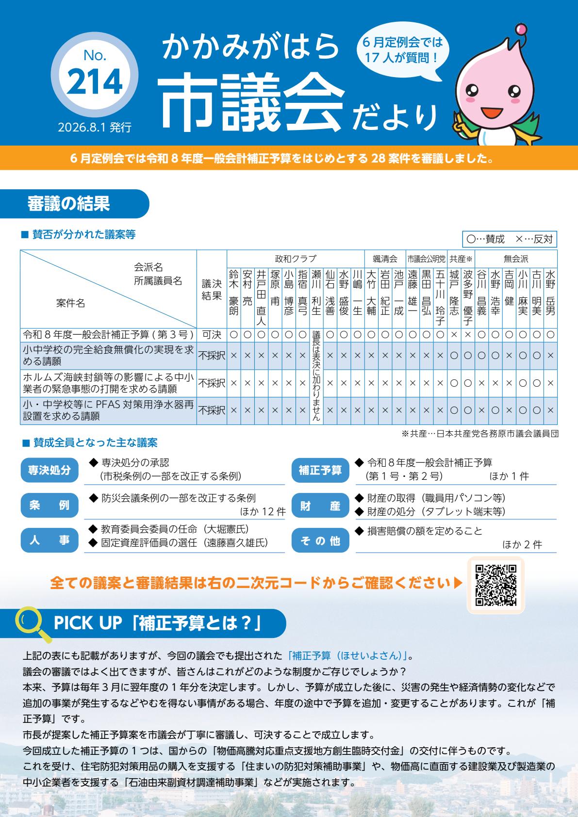 議会だより214号