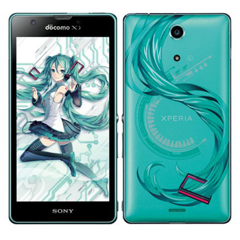 Xperia A feat.HATSUNE MIKU SO-04E docomo