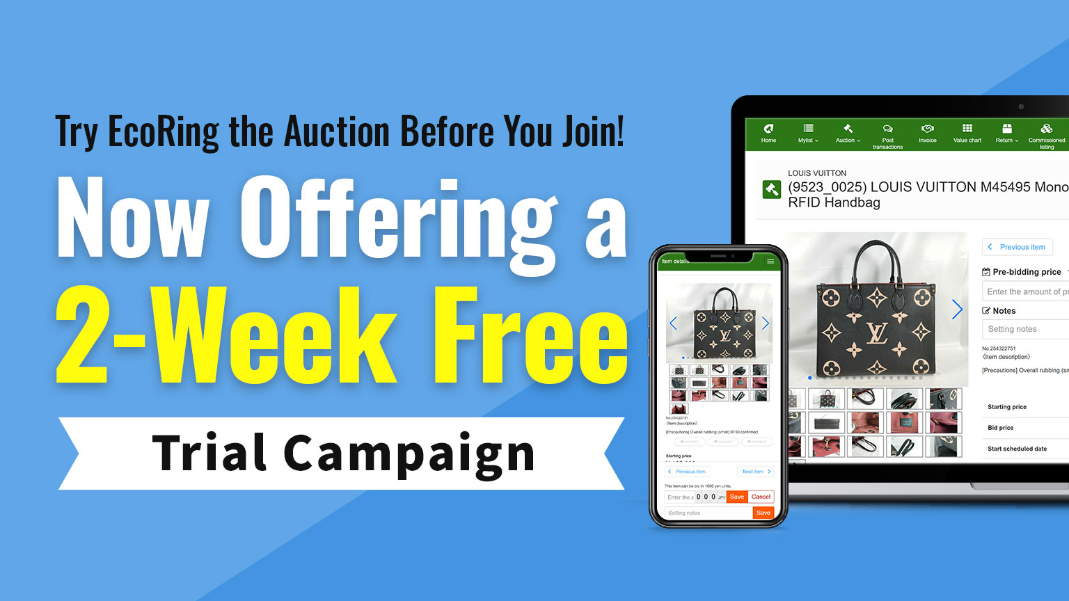 Now Offering a 2-Week Free Trial Campaign