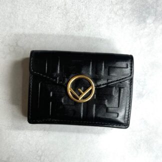 FENDI フェンディ / エンボスマイクロトリフォールドウォレット