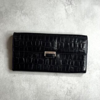 YVES SAINT LAURENT イヴサンローラン / エンボスクロコダイルロングウォレット