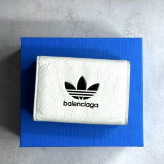 BALENCIAGA バレンシアガ x ADIDAS アディダス / トレフォイルトリフォールドウォレット