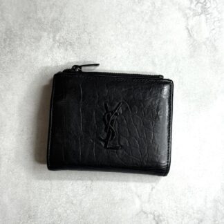 SAINT LAURENT サンローラン / カサンドラジップバイフォールドウォレット