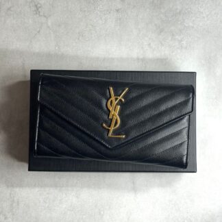 SAINT LAURENT サンローラン / カサンドラマトラッセラージフラップウォレット
