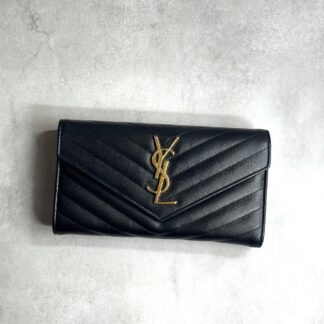 SAINT LAURENT サンローラン / カサンドラマトラッセラージフラップウォレット