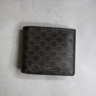 CELINE セリーヌ / トリオンフキャンバスバイフォールドウォレット