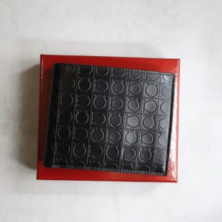 Salvatore Ferragamo サルヴァトーレ フェラガモ / エンボスガンチー二バイフォールドウォレット