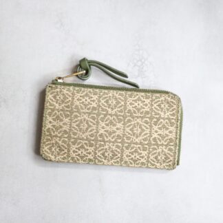 LOEWE ロエベ / ジャガードアナグラムコインカードホルダー