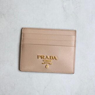 PRADA プラダ / サフィアーノメタルカードケース