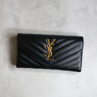 SAINT LAURENT サンローラン / カサンドラマトラッセラージフラップウォレット