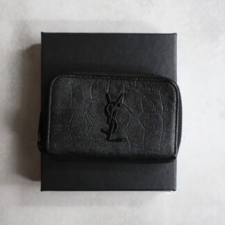 SAINT LAURENT サンローラン / エンボスクロコダイルミニウォレット