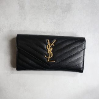SAINT LAURENT サンローラン / カサンドラマトラッセラージフラップウォレット