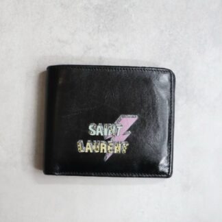 SAINT LAURENT サンローラン / ライトニングボルトバイフォールドウォレット