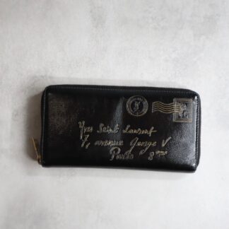 YVES SAINT LAURENT イヴサンローラン / Yメールジップアラウンドウォレット