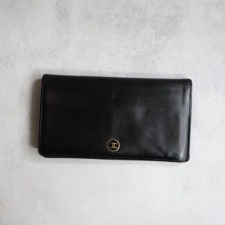 CHANEL シャネル / ココボタンロングウォレット