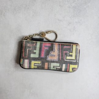 FENDI フェンディ / マルチカラーズッカキャンバスコインケース