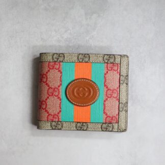 GUCCI グッチ / ウェブストライプバイフォールドウォレット