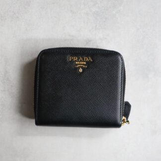PRADA プラダ / サフィアーノメタルジップアラウンドウォレット