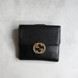 GUCCI グッチ / インターロッキングGコンパクトウォレット