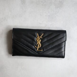 SAINT LAURENT サンローラン / カサンドラマトラッセラージフラップウォレット