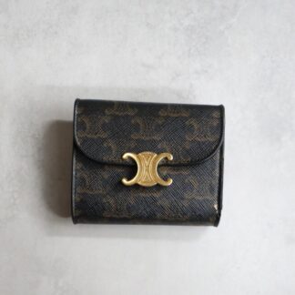 CELINE セリーヌ / トリオンフスモールフラップウォレット