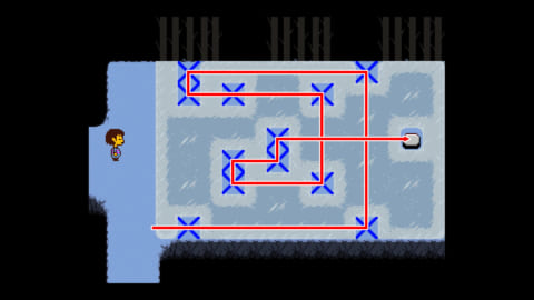 アンダーテール スノーフルの攻略チャート Pルート Undertale 攻略大百科